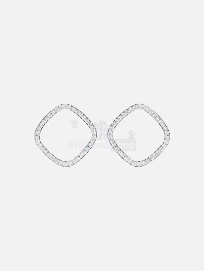 Серьги Белая Нежность жемчужные - купить в Локотской